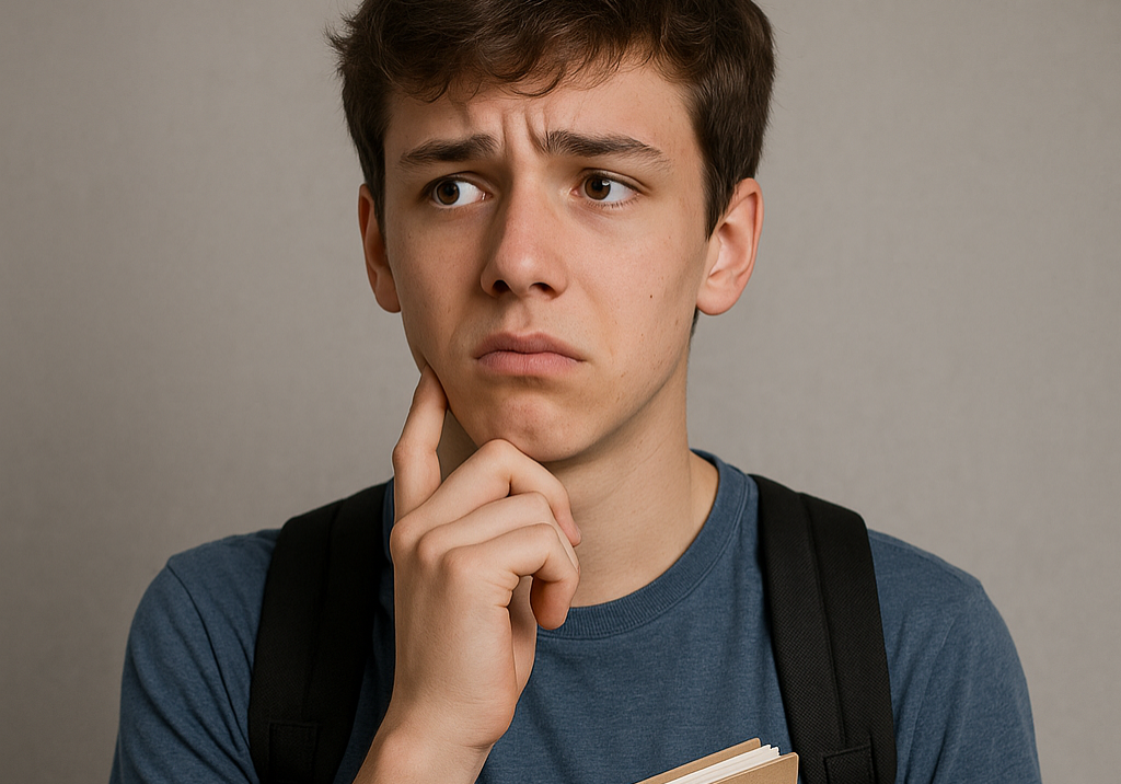 Usikker ungdom AI generert ChatGPT mini